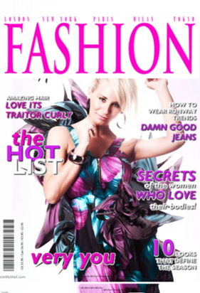 Photo of a magazine